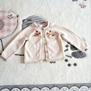 Carter's Baby Girl Sweater 18m